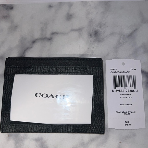 Leather slim card holder - Picture 3 of 4